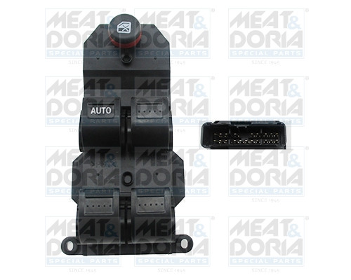 26056 MEAT&DORIA Блок управления стеклоподъемниками для Honda Civic 2001-2005