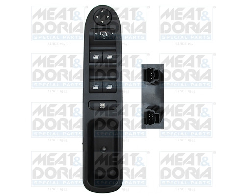 26094 MEAT&DORIA Блок управления стеклоподъемниками для Peugeot 307 2001-2008