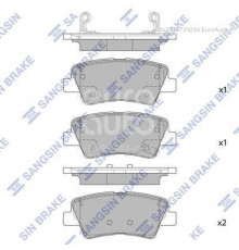 SP1845 Sangsin Колодки тормозные задние дисковые к-кт