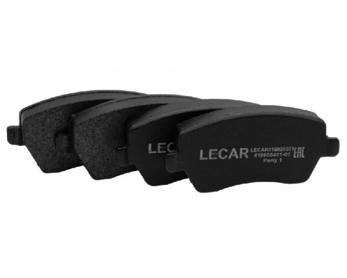 LECAR018020501 LECAR Колодки тормозные передние к-кт