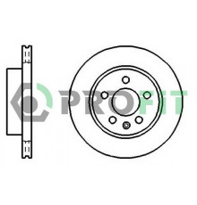 5010-0860 Profit Диск тормозной передний вентилируемый для Mercedes Benz Vito (638) 1996-2003