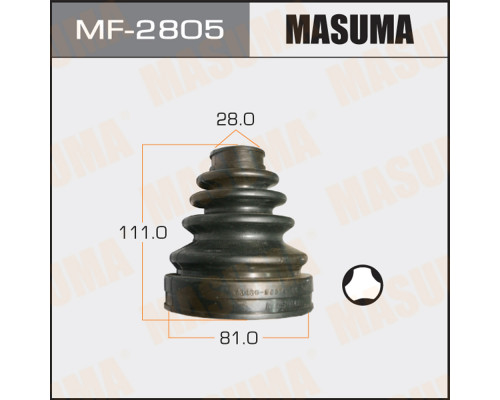 MF-2805 Masuma Пыльник ШРУСа внутр. пер