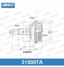 315007A INKO ШРУС наружный передний