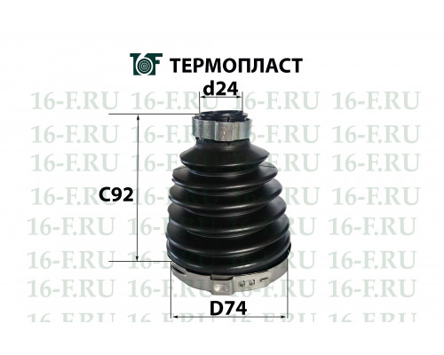 SS-3023 16F Пыльник ШРУСа наружного пер для Hyundai Solaris 2010-2017