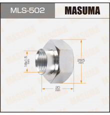 MLS-502 Masuma Гайка ШРУСа