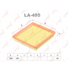 LA-495 Lynx Фильтр воздушный
