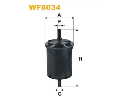 WF8034 WIX Фильтр топливный