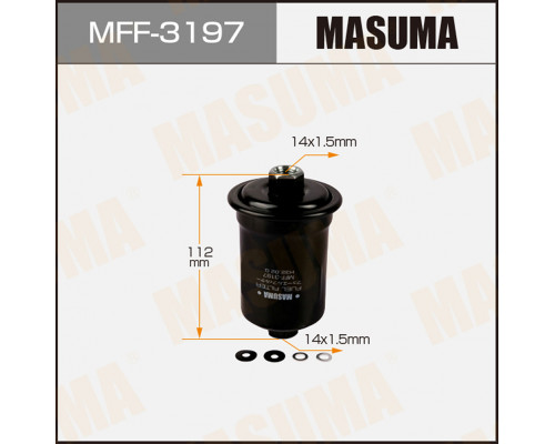 MFF-3197 Masuma Фильтр топливный для Toyota Mark 2 (X10#) 1996-2000