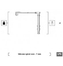 941095800618 Magneti Marelli Провода высокого напряж. к-кт