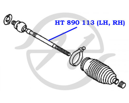 HT890113 Hanse Тяга рулевая