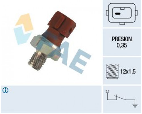12410 FAE Датчик давления масла
