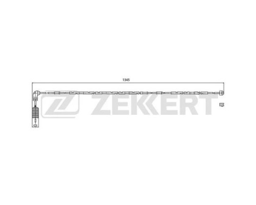 BS-8024 Zekkert Датчик износа колодок для BMW 3-serie E46 1998-2005