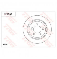 DF7953 TRW Диск тормозной задний