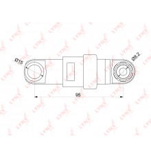 PT-3292 Lynx Демпфер ролика-натяжителя