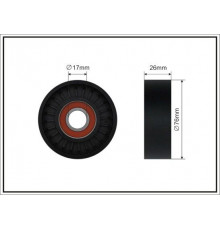 102-00 Caffaro Ролик-натяжитель ручейкового ремня