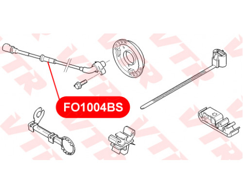 FO1004BS VTR Датчик ABS передний для Ford KA 1996-2008