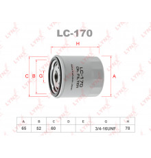 LC-170 Lynx Фильтр масляный