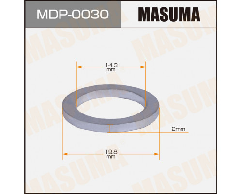 MDP-0030 Masuma Прокладка сливной пробки