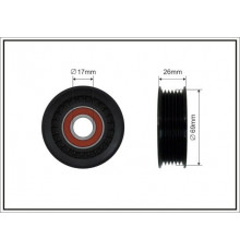 84-92 Caffaro Ролик-натяжитель ручейкового ремня