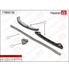 77B0171K Master Kit Цепь ГРМ к-кт