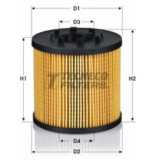 OL0225-E TECNECO Фильтр масляный