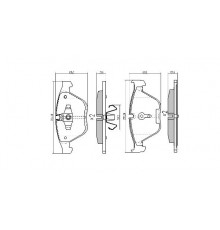 FBP-1664 Fremax Колодки тормозные передние к-кт