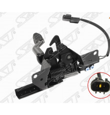 ST-KA48-015L-0 SAT Замок капота для Kia RIO 2017>