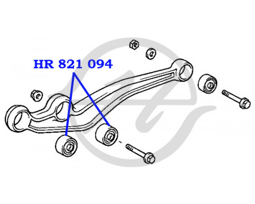 HR821094 Hanse Сайлентблок переднего рычага наружный