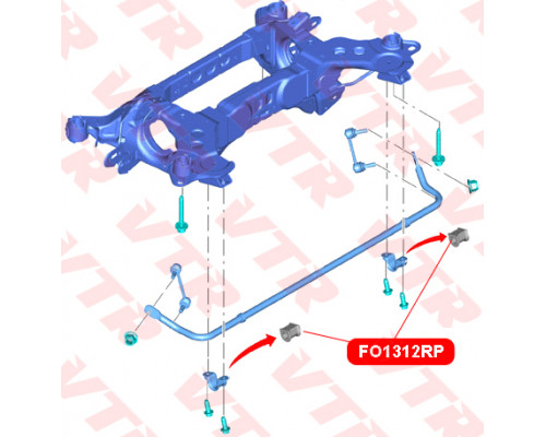 FO1312RP VTR Втулка (сайлентблок) заднего стабилизатора для Ford Mondeo V 2015-2022