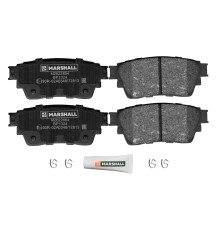 Комплект дисковых колодок задние CITROEN C4 10-; MITSUBISHI OUTLANDER 12-; PEUGEOT 308 13-