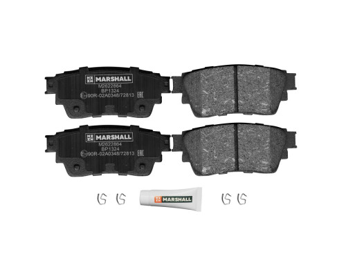 Комплект дисковых колодок задние CITROEN C4 10-; MITSUBISHI OUTLANDER 12-; PEUGEOT 308 13-