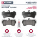 Торм. колодки дисковые передн. Audi Q7 I 06-; Porsche Cayenne I 02-; VW Touareg I 02- (M2623693)
