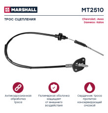 Трос сцепления CHEVROLET AVEO 02-; DAEWOO KALOS 02-