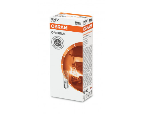 Лампа W1.2W 24V 1.2W OSRAM ORIGINAL