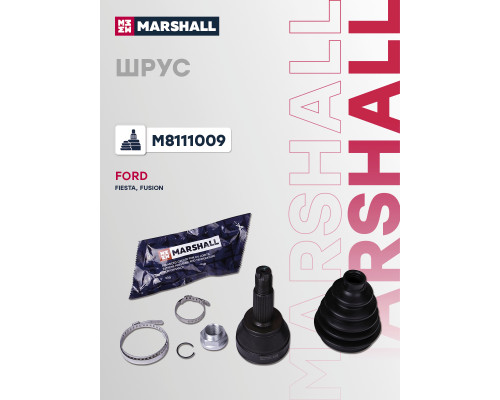 ШРУС внешний без ABS FORD FIESTA 02-, FOCUS 98-, FUSION 02-