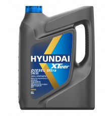 Моторное масло Hyundai XTeer Diesel Ultra 5W-30 (6л)