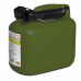 Канистра для топлива ZiPOWER (5 л.) Цвет - оливковый.