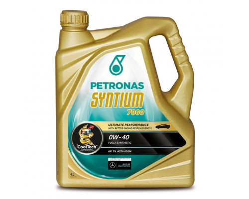 Масло моторное Petronas SYNTIUM 7000 0W40, 4л (арт. 18384019)