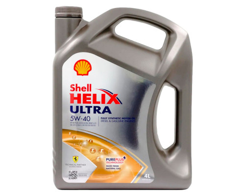 Моторное масло SHELL HELIX ULTRA 5W40 4L (арт. 550046361)