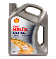 Моторное масло SHELL HELIX ULTRA 5W40 4L
