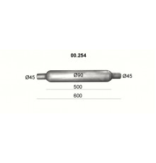 00.254 Polmostrow Пламегаситель универсальный