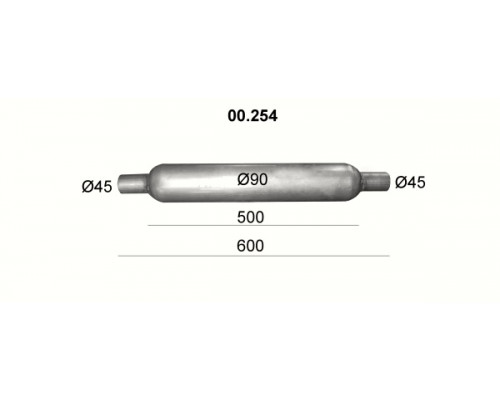 00.254 Polmostrow Пламегаситель универсальный