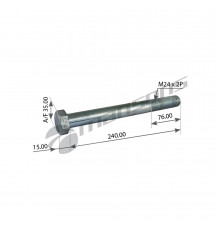 700.510 Mansons Болт амортизатора