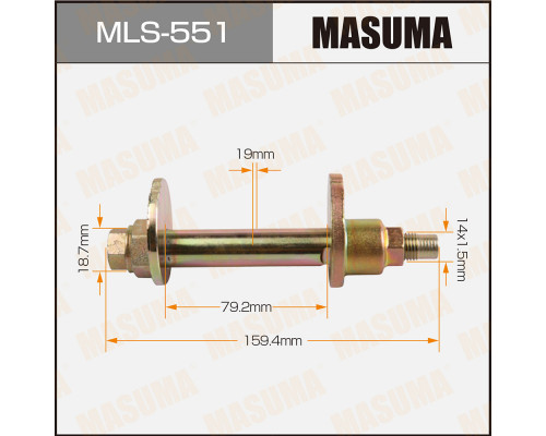 MLS-551 Masuma Втулка регулировки развала