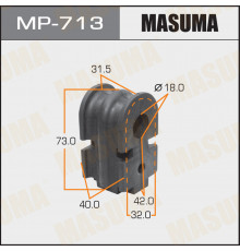 MP-713 Masuma Втулка (сайлентблок) переднего стабилизатора