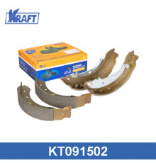 KT091502 Kraft Колодки барабанные к-кт