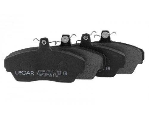 LECAR021010501 LECAR Колодки тормозные передние к-кт для GAZ Sobol 22271 1998>