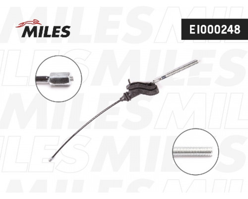 EI000248 Miles Трос стояночного тормоза центральный