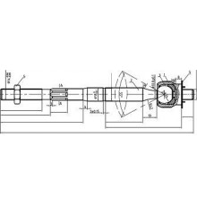 ST-45503-02000 SAT Тяга рулевая