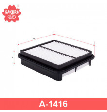 A1416 Sakura Фильтр воздушный